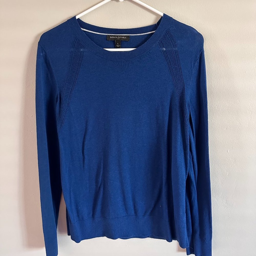 Banana Republic Blue Sweater
